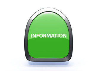 information pick icon on white background