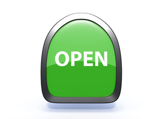 open pick icon on white background