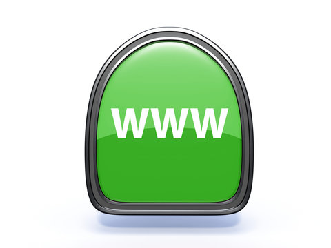 www pick icon on white background