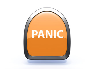 panic pick icon on white background