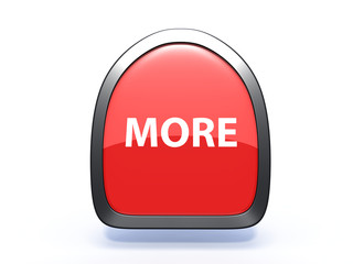 More pick icon on white background