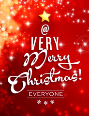 merry christmas card