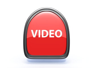 video pick icon on white background