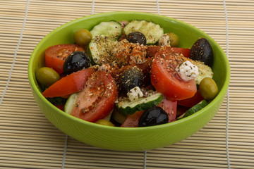 Famous greek salad