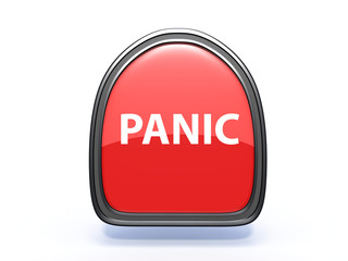 panic pick icon on white background