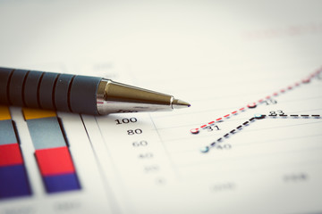 Collage dedicated to business issues