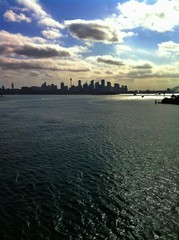 Sydney skyline with Harbour bridge