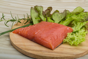 Salmon fillet