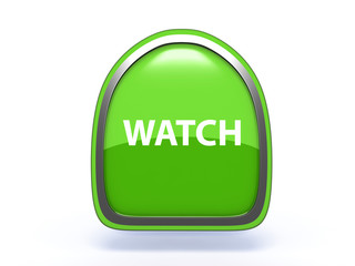 watch pick icon on white background