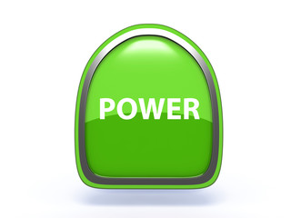 power pick icon on white background