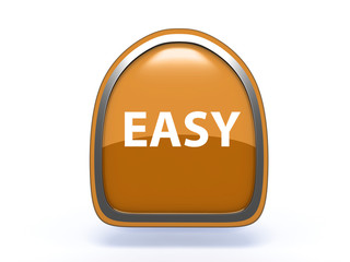 easy pick icon on white background