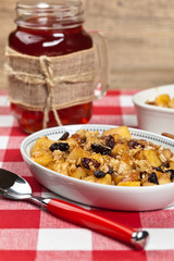 Apple Cinnamon Dessert with Whole Grain Oats