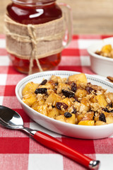 Apple Cinnamon Dessert with Whole Grain Oats