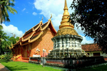 Fototapeta premium Wat Phra That Lampang Luang , Thailand.