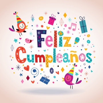 Die 107 Besten Bilder Stock Fotos Und Vektorgrafiken Zu Feliz Cumpleanos Adobe Stock