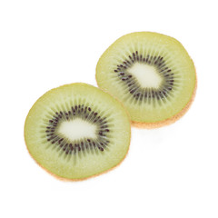 Fototapeta premium kiwi fruit isolated on white background