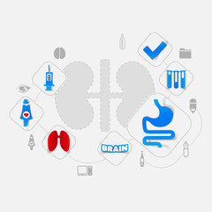 medicine sticker infographic
