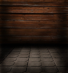 wall with an old plaster