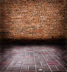 wall with an old plaster