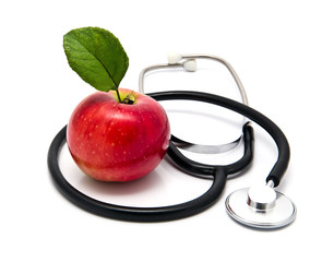 apple and stetoskop
