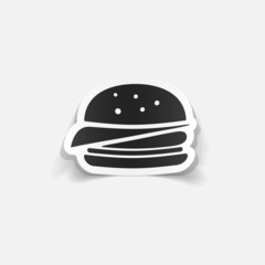 realistic design element: sandwich