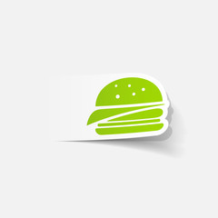 realistic design element: sandwich