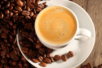 frischer Kaffee