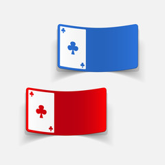 realistic design element: playing card