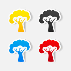 realistic design element: tree