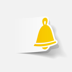 realistic design element: christmas bell