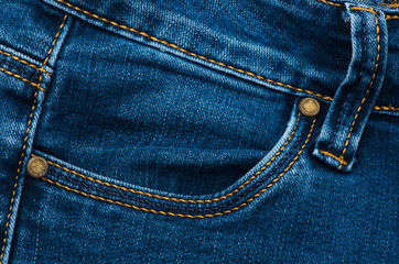 Jeans pocket  - obrazy, fototapety, plakaty