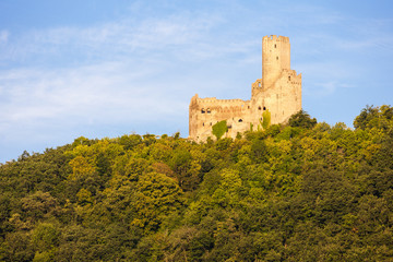 Fototapeta premium castle Ortenbourg, Alsace, France