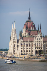 Fototapeta premium Hungarian Parliament in Budapest