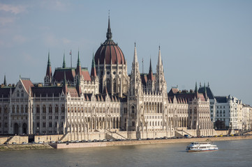 Hungarian Parliament in Budapest