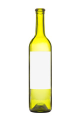 wine bottle isolated