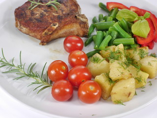 meat from grill
