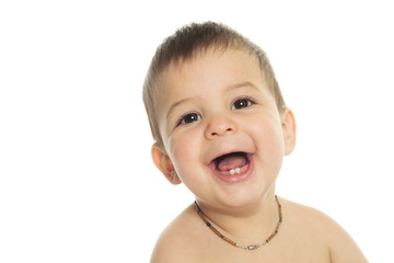 baby studio portrait