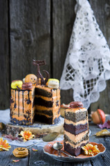 Orange chocolate cake