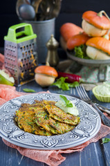 Vegetable pancakes