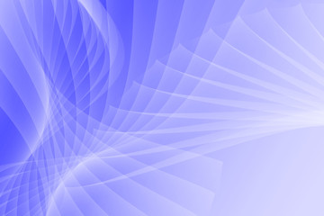 Blue Light Wave Abstract Background