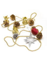 christmas on the white background