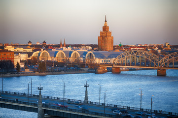 Fototapeta na wymiar Central Riga
