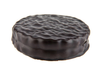 cookie in a chocolate