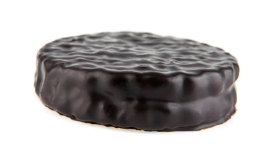 cookie in a chocolate