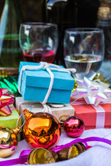 gift boxes in  the Newyear festival.