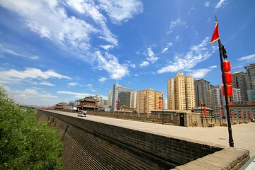 Foto op Canvas Above the Xi'an City Wall © biggereye
