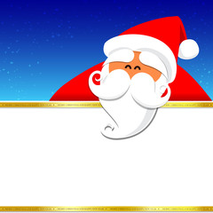 024-Merry Christmas santa and night background 004