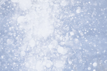 Falling snowflakes background