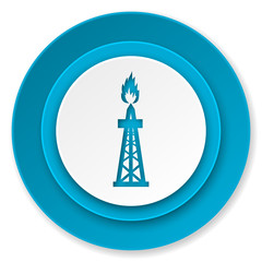 gas icon, oil sign