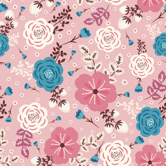 Floral seamless pattern